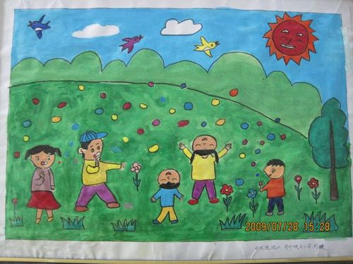 我的小学生活,(美术作业)画什么好?一定要图片