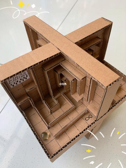 手工立体迷宫_手工制作_我的第一篇笔记_兴趣爱好_手工