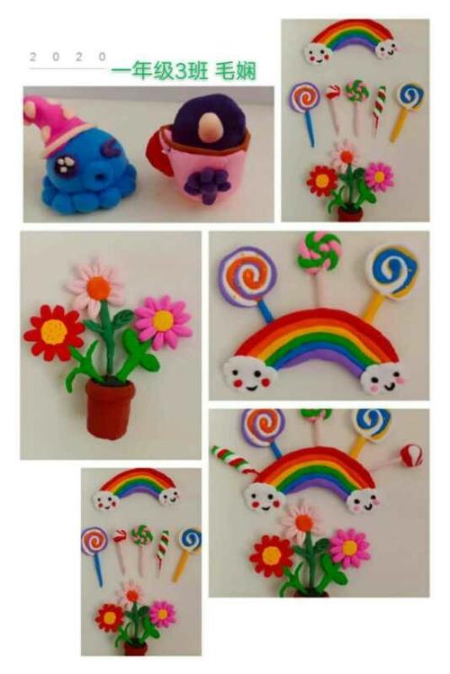 "巧手展风采"——一年级手工作品集锦