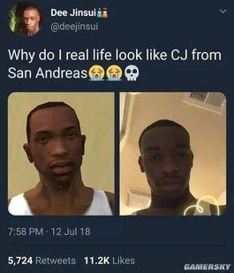 轻松一刻:我真的不是从圣安地列斯来的cj啊!