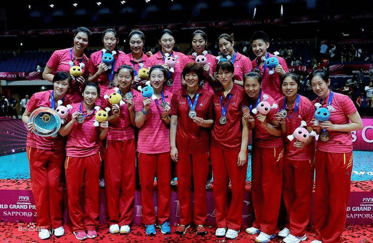 2013年世界女排大奖赛总决赛中国女排照片