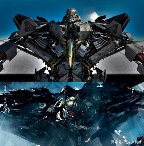 变形金刚动漫人物真人版大电影中的霸天虎红蜘蛛