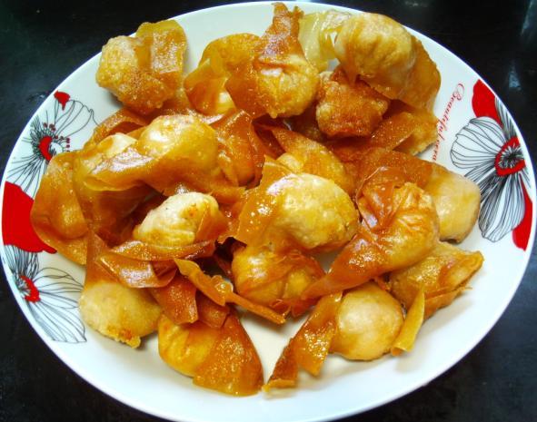 油炸馄饨