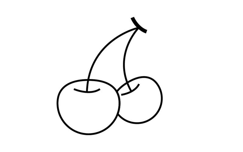 樱桃简笔画