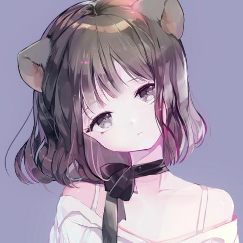 酷的女生眼镜动漫头像图片大全图片