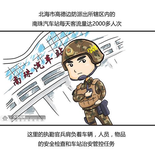 高清:喜迎十九大警营漫画《这些是我的战友》(18/21)