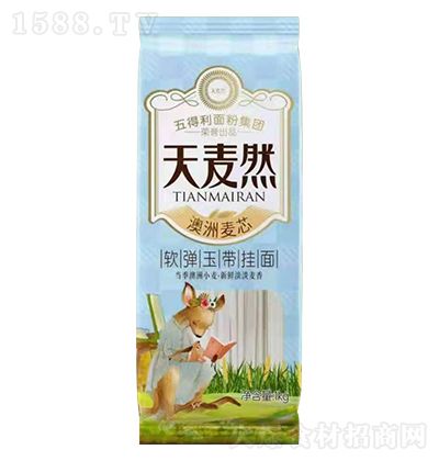 天麦然软弹玉带挂面【1kg】
