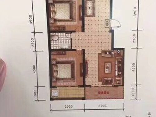 古冶 金山首府 2室1厅