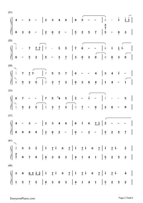 searching for you in loving memories numbered musical notation