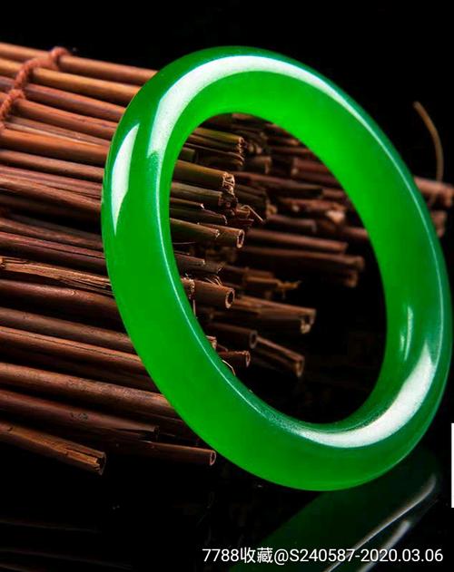 玉手镯冰种帝王绿翡翠手镯满绿天然老坑货绿祖母绿圆条手镯