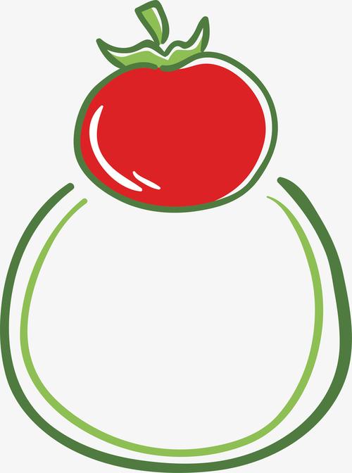 西红柿logo设计