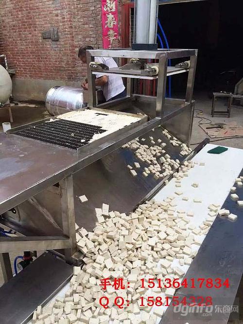 鱼豆腐切块机 千叶豆腐切块机 豆腐制品分块机械