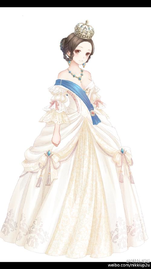 【暖暖环游世界】 "维多利亚女王" 游戏 人设 服装设计 动画 装扮