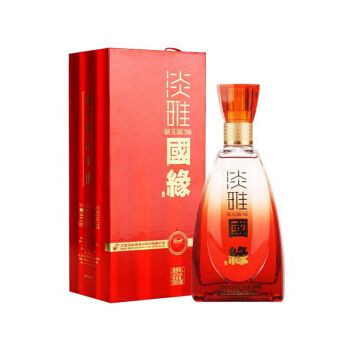 淡雅国缘42度500ml,480ml40度淡雅国缘 淡雅国缘42%*500ml 白酒