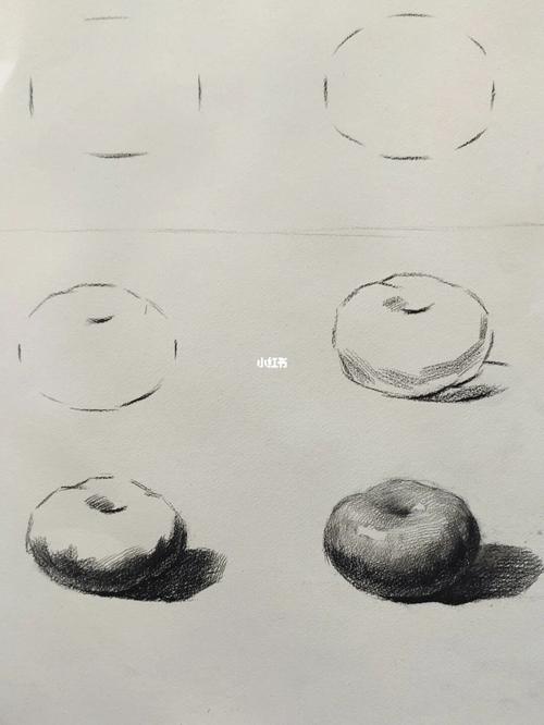 素描静物橘子_橘子_素描_兴趣爱好_绘画