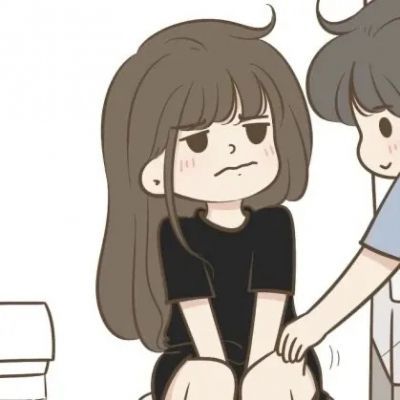 情侣头像动漫可爱一人一张看不出的情侣头像图片