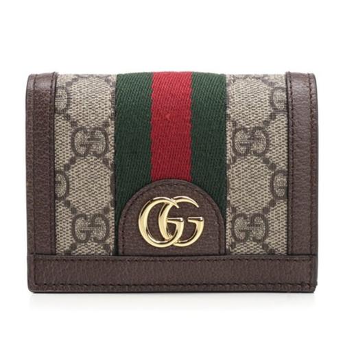 gucci/古驰 20年春夏 ophidia系列gg卡包 女性 gucci 经典logo