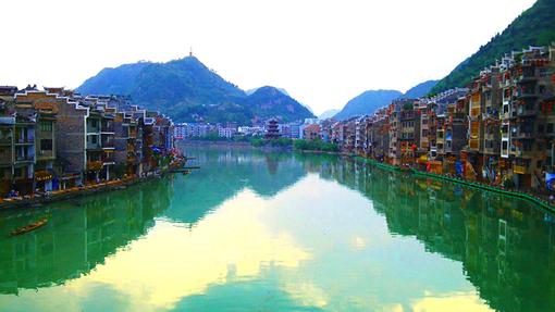 西安高铁往返-贵州黄果树瀑布 荔波小七孔 镇远古镇 西江千户苗寨6