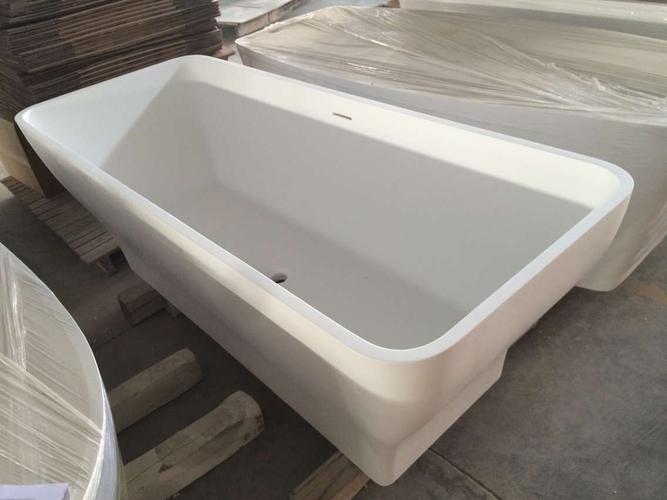 厂家直销双人独立式洗澡盆环保浴盆 酒店家用人造石创意大浴缸