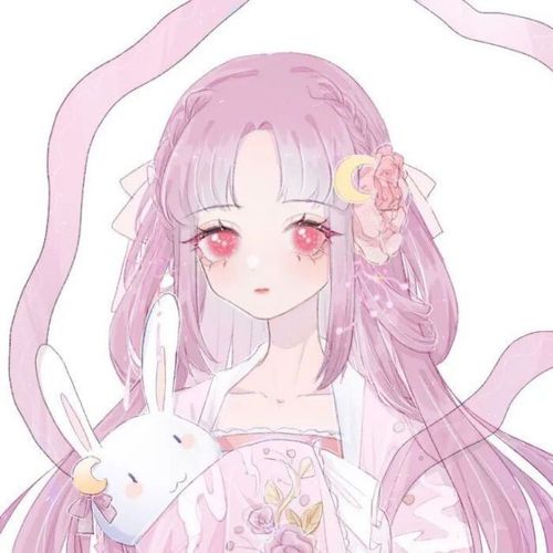 出单:樱花粉古装少女-佩琪头像库-话本小说网