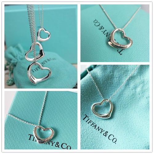 代购tiffany蒂芙尼项链open heart心扉小吊坠9