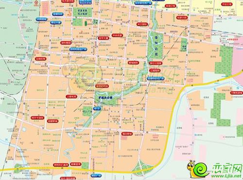 邯郸市邯山区地图版块