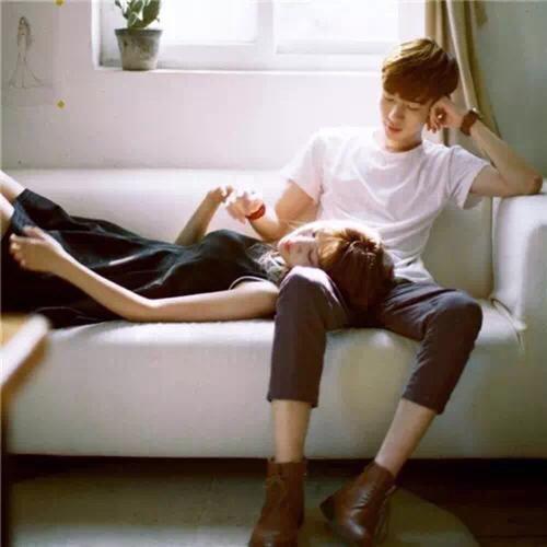 情侣头像〕 [一对] [森系情侣范] [男头女头]〔文艺〕〔小清新情侣