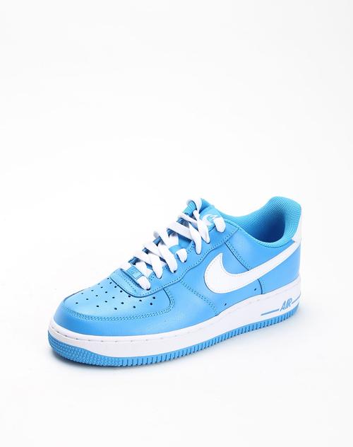 耐克nike-女鞋专场-小孔系带蓝白色休闲鞋
