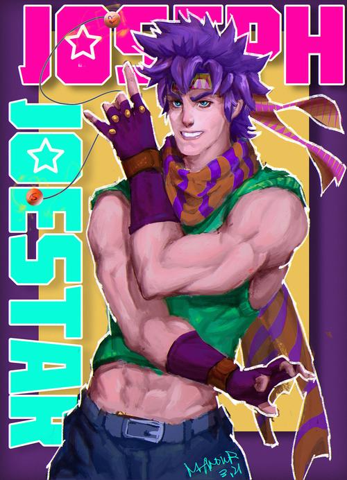 插画-jojo·二乔