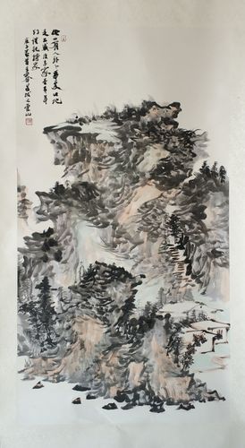 山水画家牟睿(国瑞)庚子新作