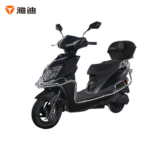 雅迪yadea新款锐领电动车72v超长续航代步车运动踏板车电动摩托车外卖