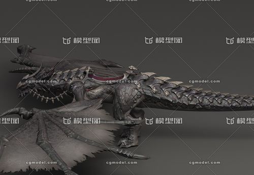 魔域黑龙坐骑 次世代 魔幻飞龙 d_436437作品_动物_cg