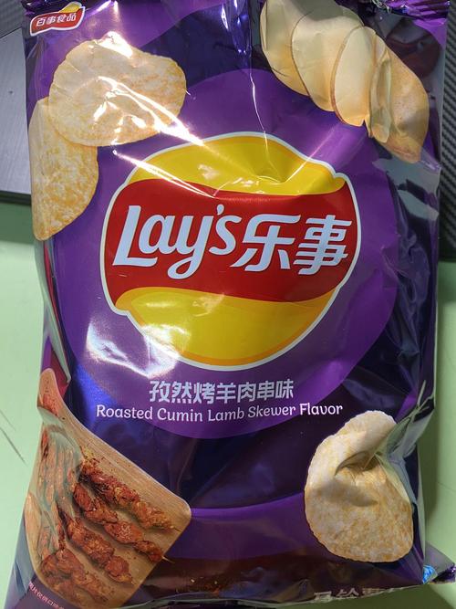 乐事孜然烤羊肉串味薯片