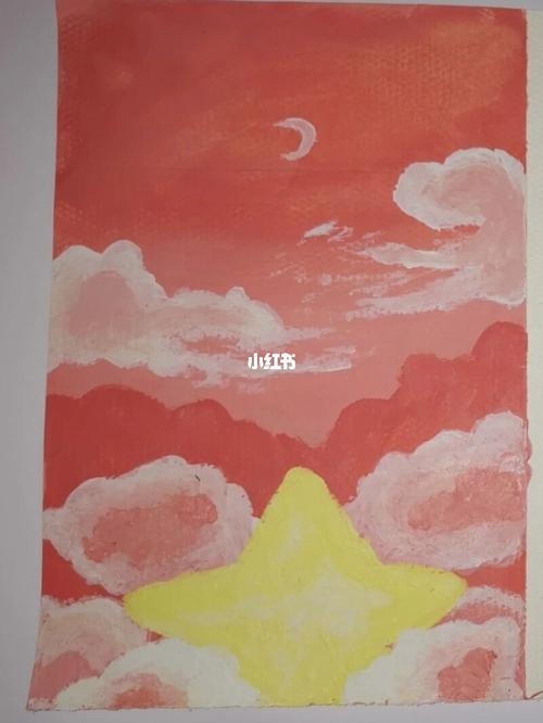 冷暖色对比._暖色_水粉画_水彩画_人文_绘画