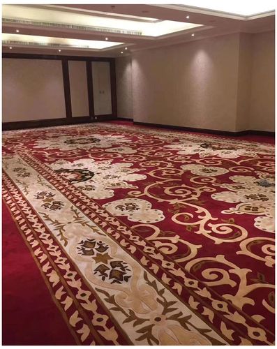 手工腈纶毯酒店电梯走廊地毯会议室售楼处迎宾地毯logo来图定制