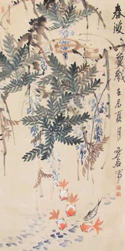 清代画家虚谷绘画作品(13)
