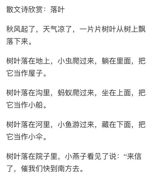 教育活动诗歌《落叶》