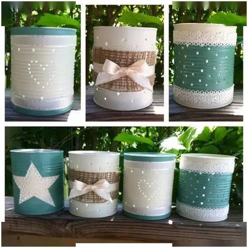 变废为宝家里的奶粉罐可以种花可以收纳可以装饰快来学习吧