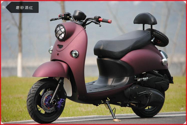 小龟王摩托车小乌龟踏板车125cc燃油车 非电动 汽油摩托 代步车