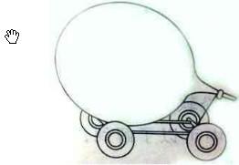 在反冲实验中,用气球驱动小车,小车会怎么样运动?