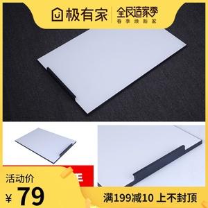 橱柜门板定做钢化玻璃晶钢门