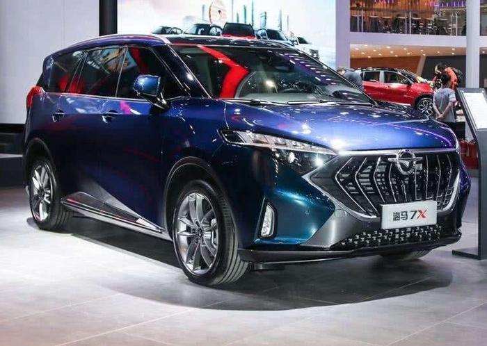 海马7x有望7月上市 定位全新7座mpv