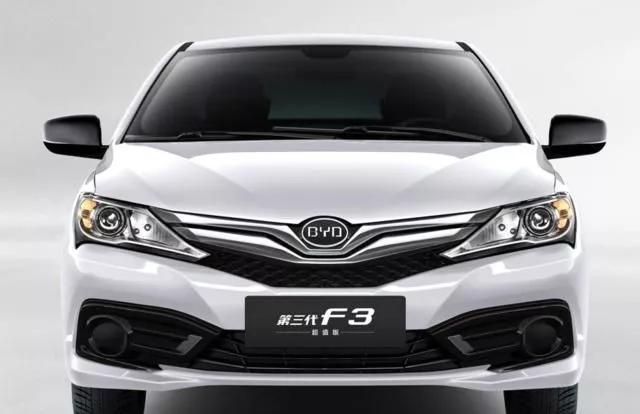 2021款比亚迪f3现身新外观新内饰3万多比飞度空间大