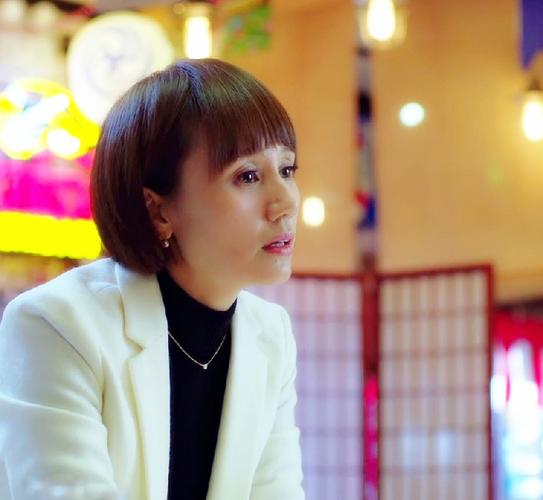 我的前半生袁泉唐晶同款925纯银1一克拉钻石锆石圆形锁骨链项链女