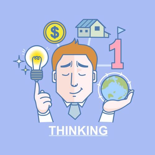 卡通金融人物素材