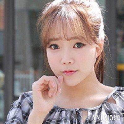 【图】韩式头发帘发型 修颜减龄时尚可人