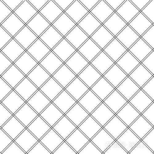 黑白矢量图.抽象几何单色纹理