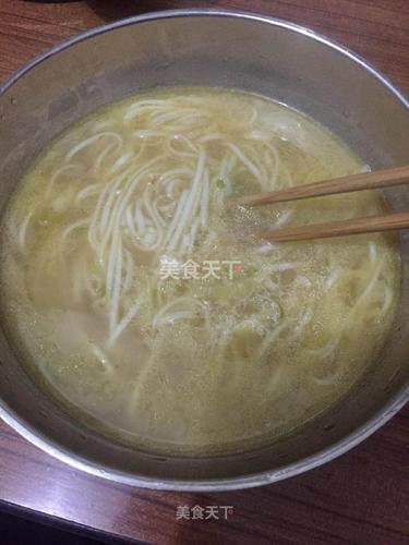 炝汤面条