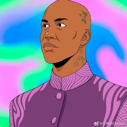 纽约人在北京马布里晒漫画肖像惟妙惟肖