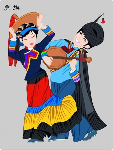 彝族卡通人物图片第53张